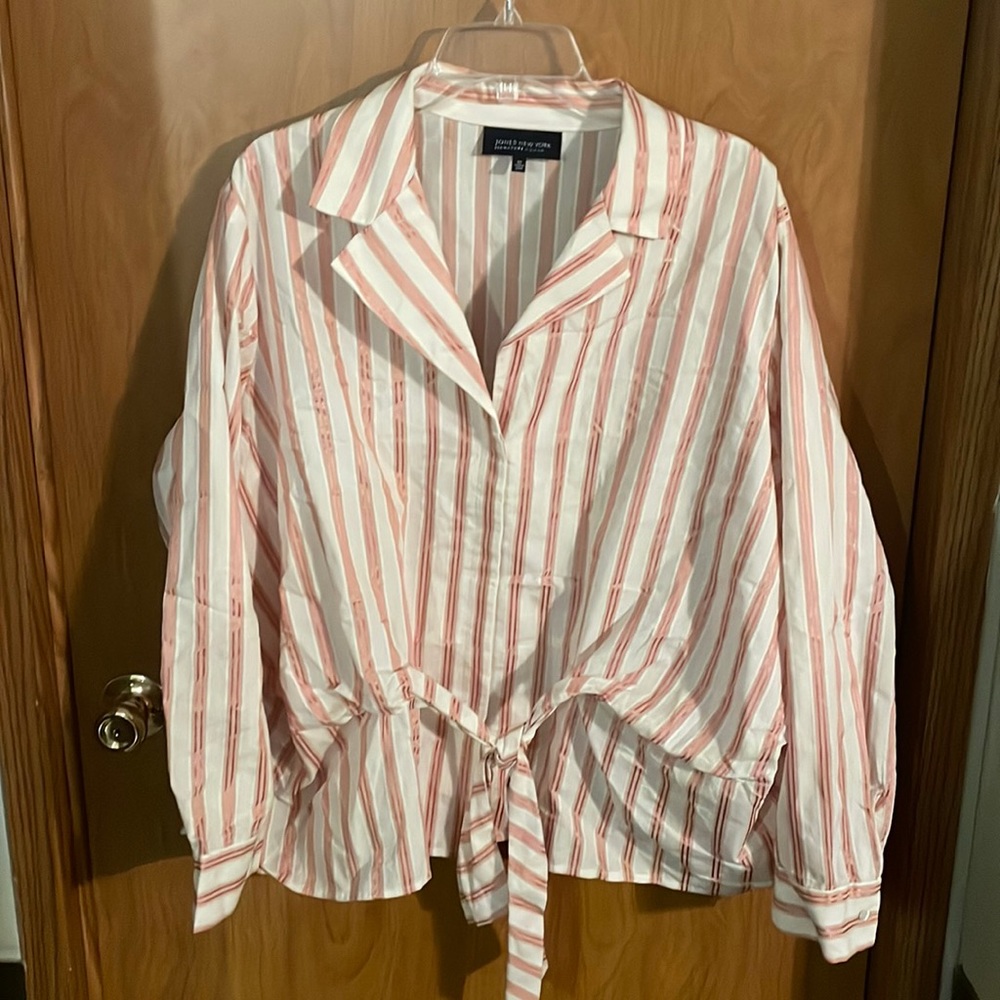 Jones New York Signature Woman plus size blouse size XXL